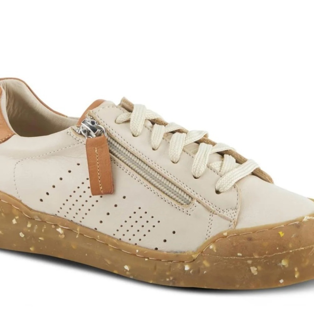 Spring Step Rantana Leather Beige Shoes 40 - Picture 2 of 7